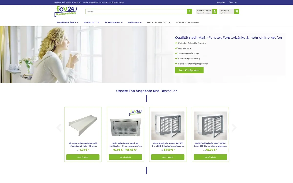 Onlineshop fov24.de